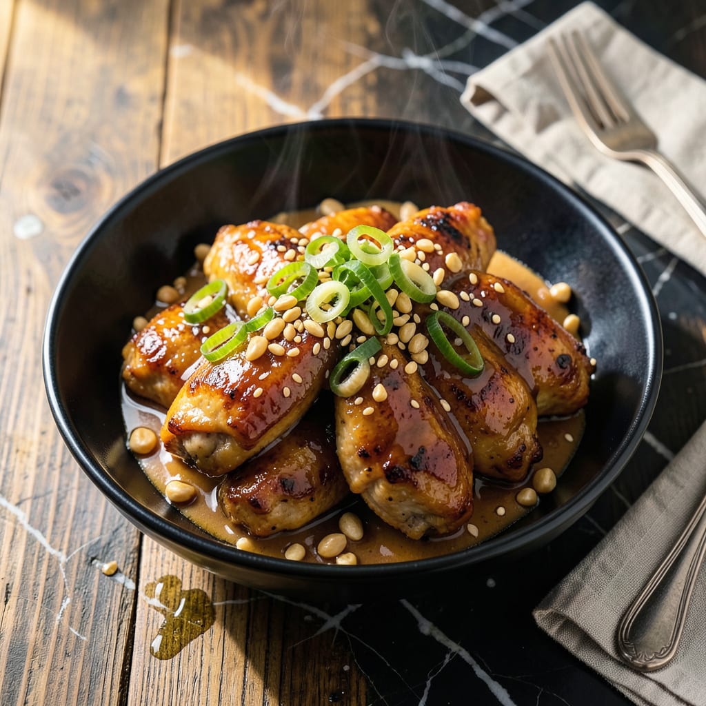 Complete chinese peanut butter chicken sauce recipe overview image