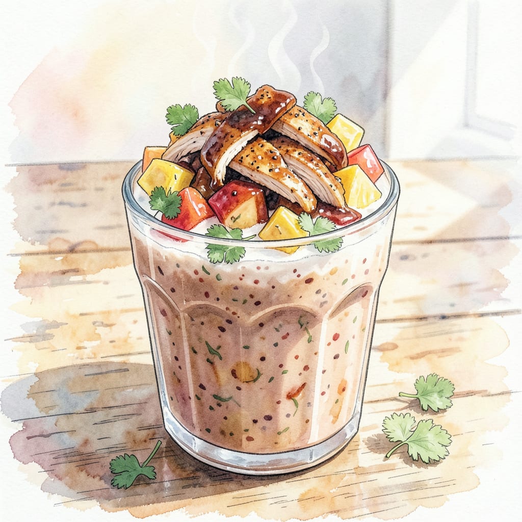 Chipotle Chicken Club Tropical Smoothie Recipe: Spicy Tropical Bliss in a Glass