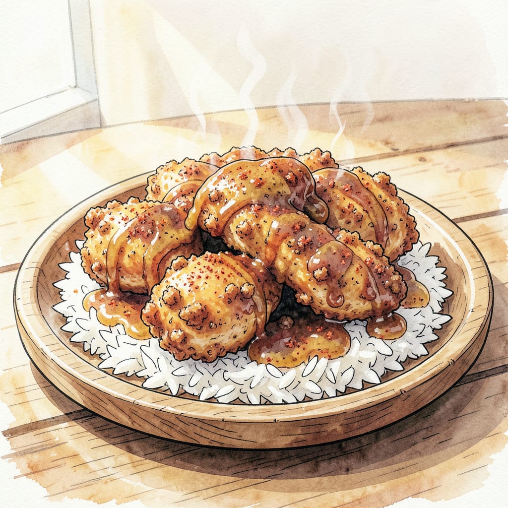Visual representation of Church's Chicken Recipe: Crispy Fried Chicken Perfection at Home