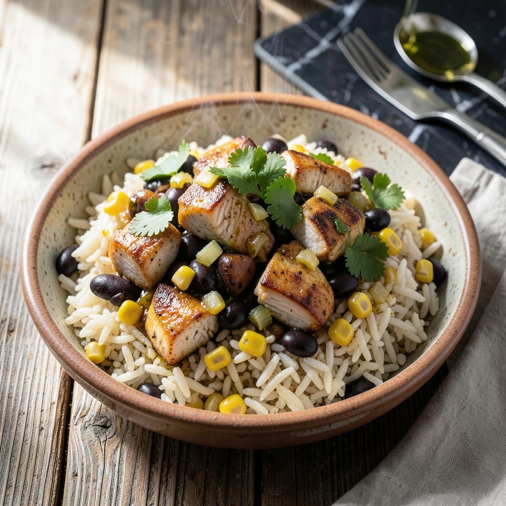 Chicken Taco Rice Recipe: Zesty One-Pot Weeknight Fiesta