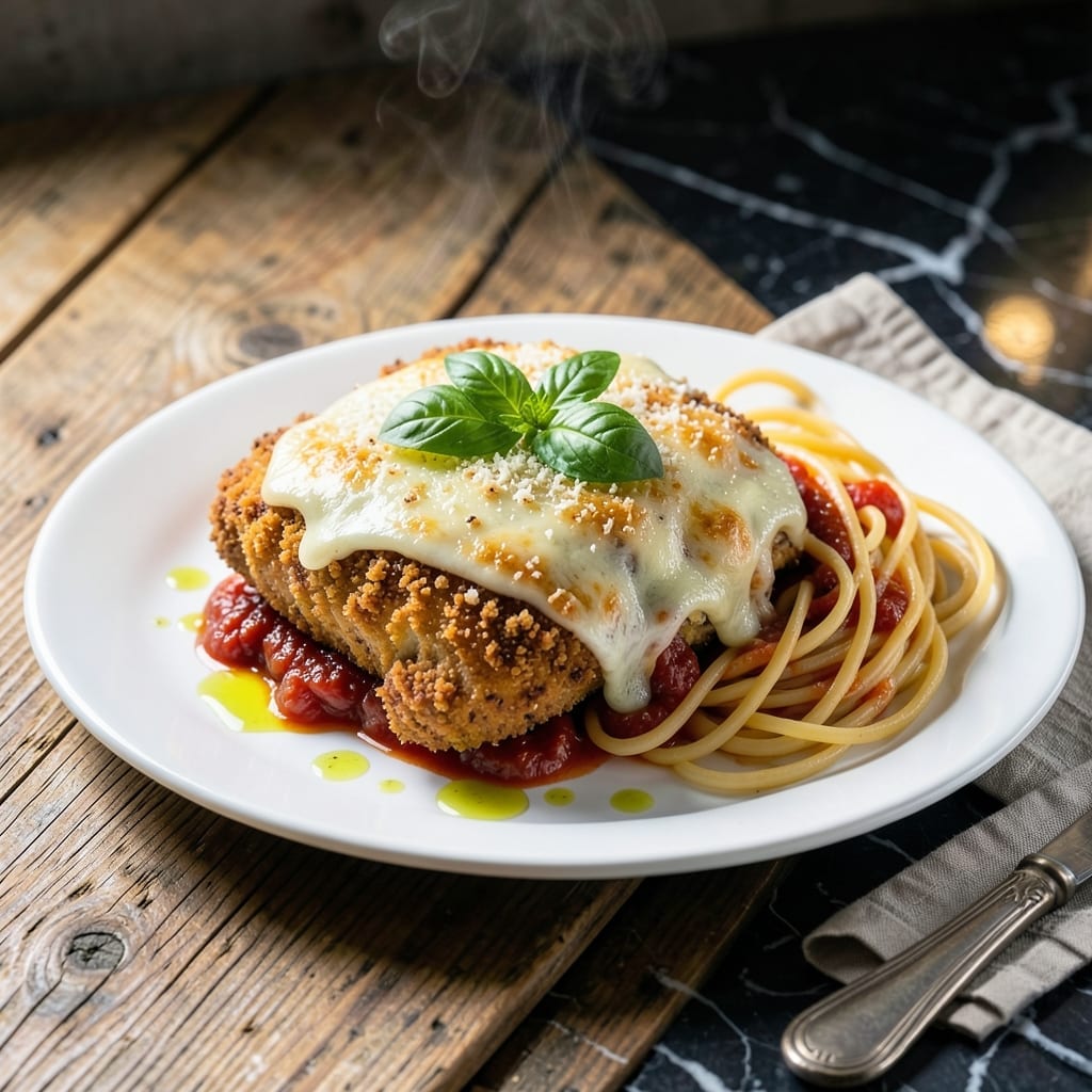 Breaded Chicken Parm Recipe: Triple-Cheese Crispy Cutlets