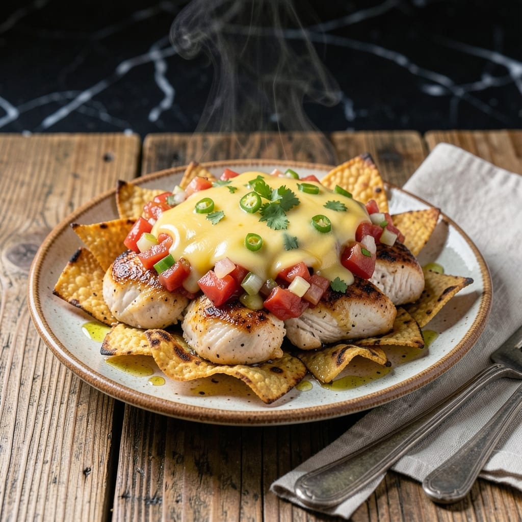 Chicken Ole Recipe: Tex-Mex Skillet with Bold Chips and Salsa