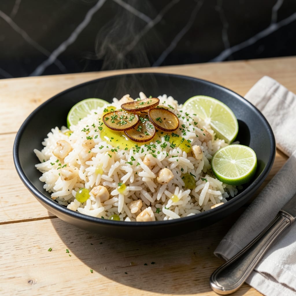Garlic Lime Rice Recipe: Zesty Citrus-Infused Side Dish Garlic Lime Rice Recipe: Zesty Citrus-Infused Side Dish