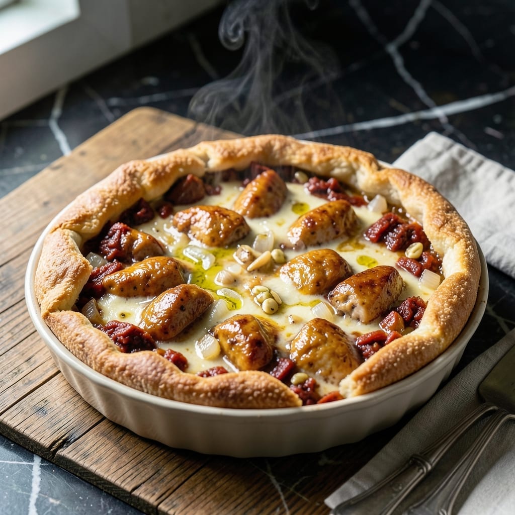 Chicken Tikka Pie Recipe: Spiced Filling in Buttery Pastry