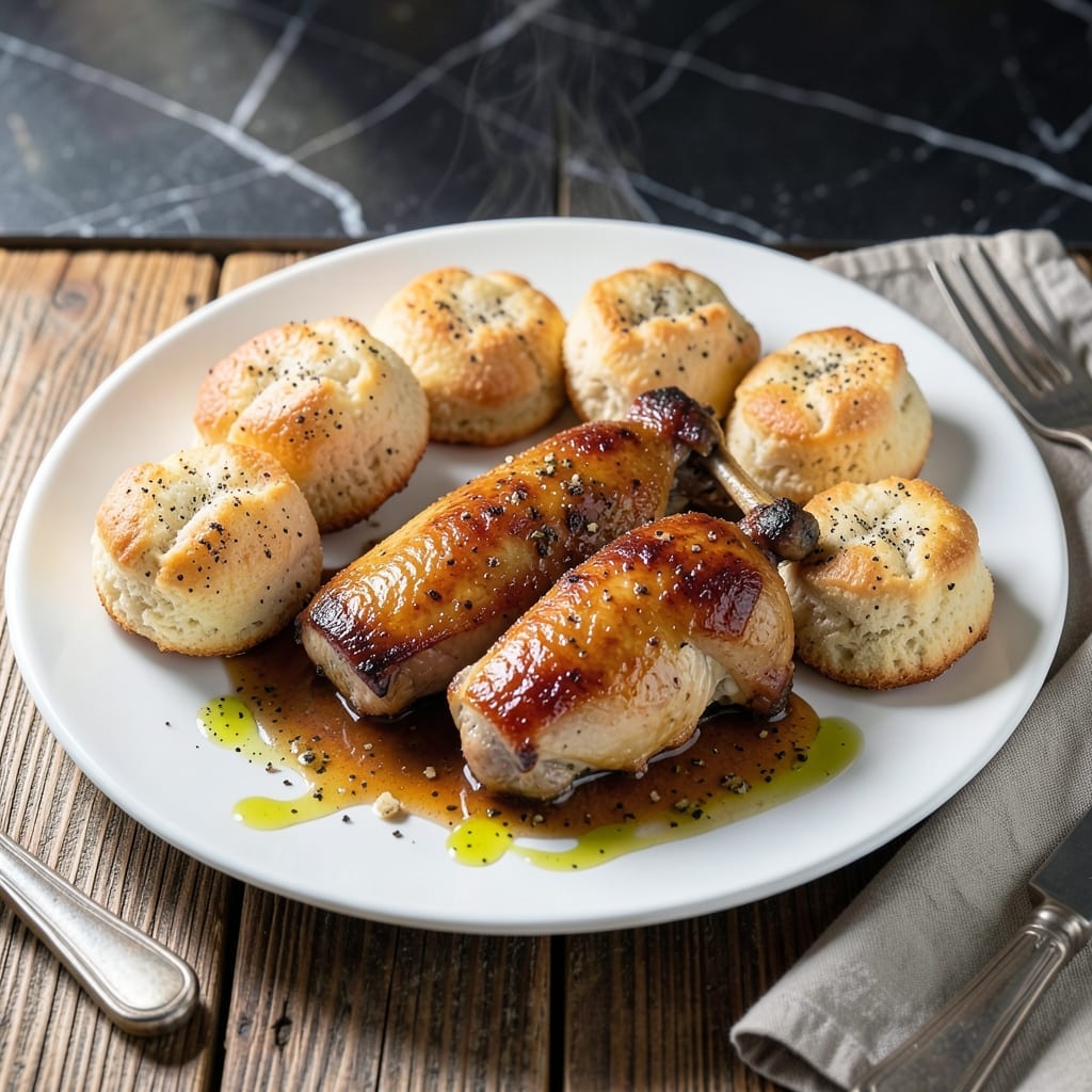 Chicken and Biscuits Recipe Stovetop: Fluffy Pockets Over Savory Gravy