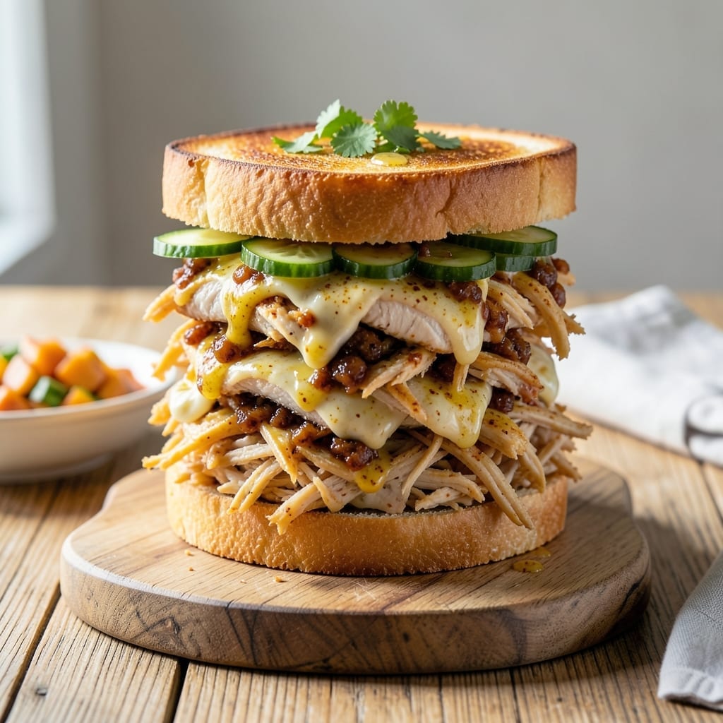Coronation Chicken Sandwich Recipe: British Curry-Inspired Creaminess
