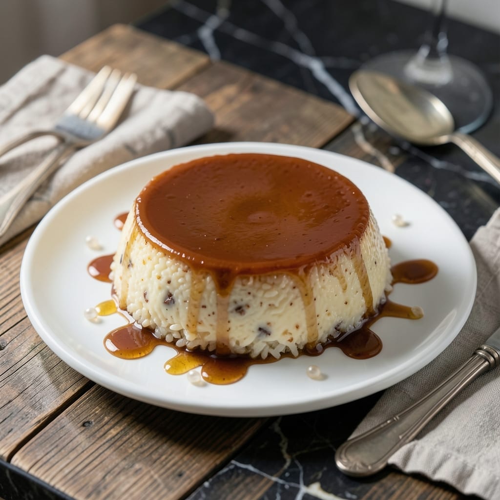 Glutinous Rice Leche Flan Recipe: Silky Coconut Custard With Caramel Swirl