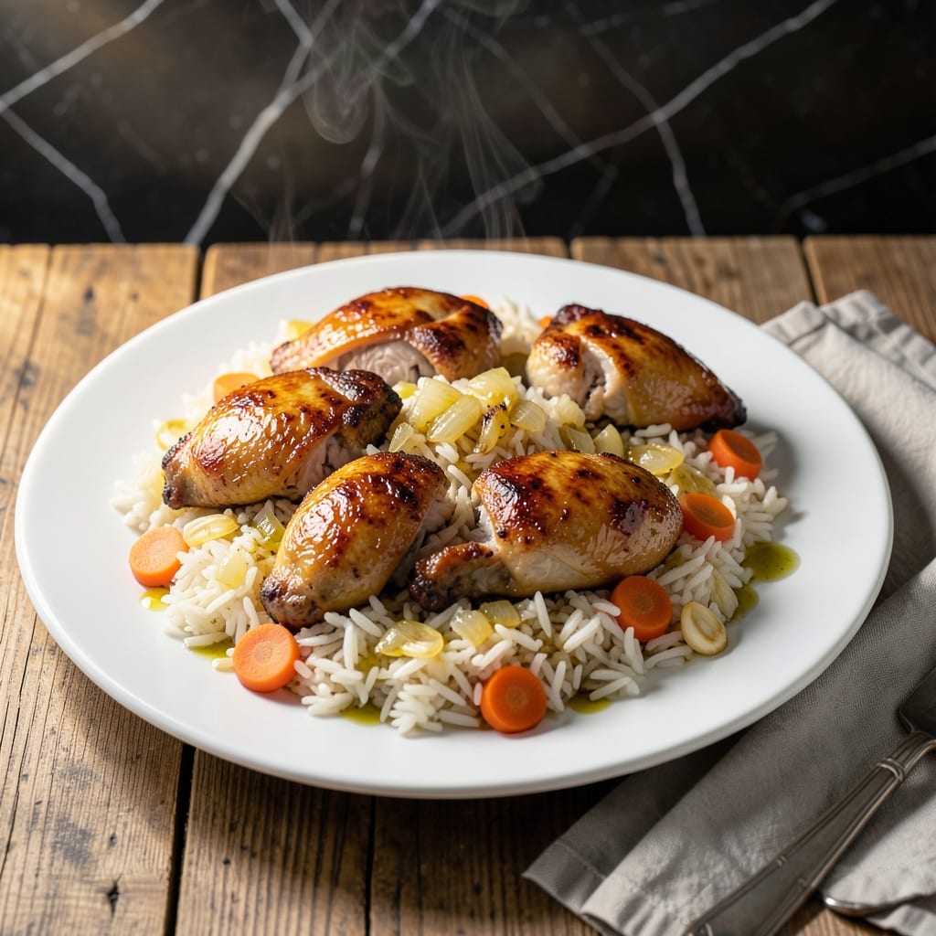 Give Me a Chicken and Rice Recipe: One-Pot Weeknight Comfort