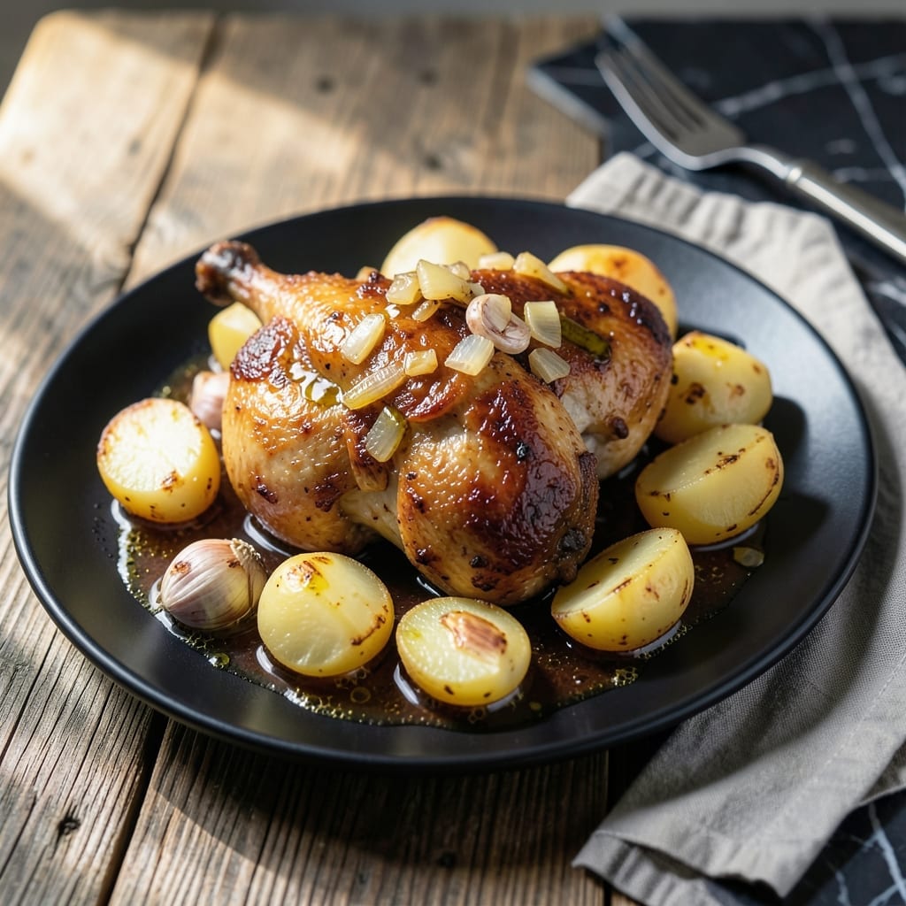 Braised Chicken With Potatoes Recipe: Slow-Cooked Savory Depth