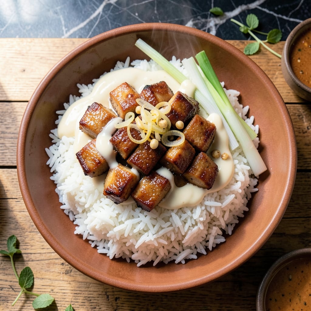 Cambodian Pork and Rice Recipe: Fragrant Lemongrass and Coconut Infusion