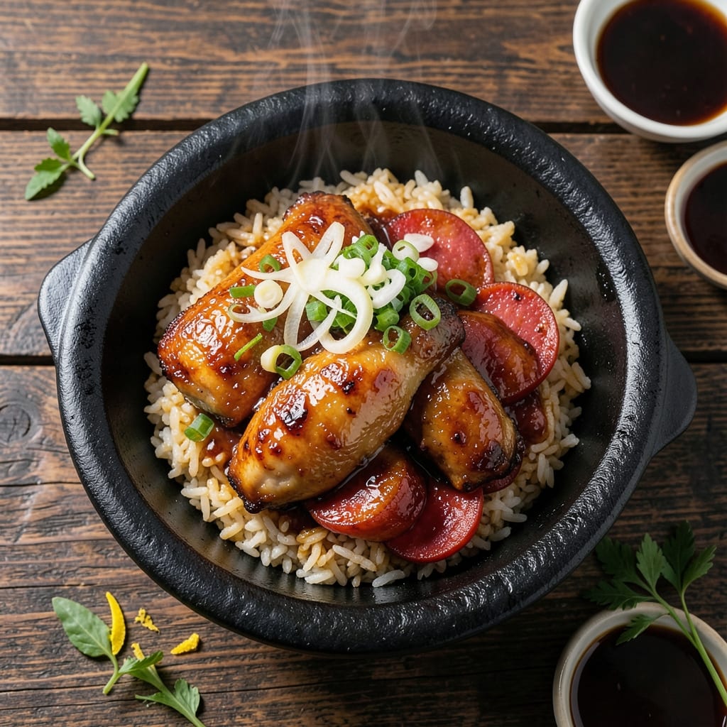 Chinese Claypot Chicken Rice Recipe: Crispy Edges With Fragrant Ginger Infusion