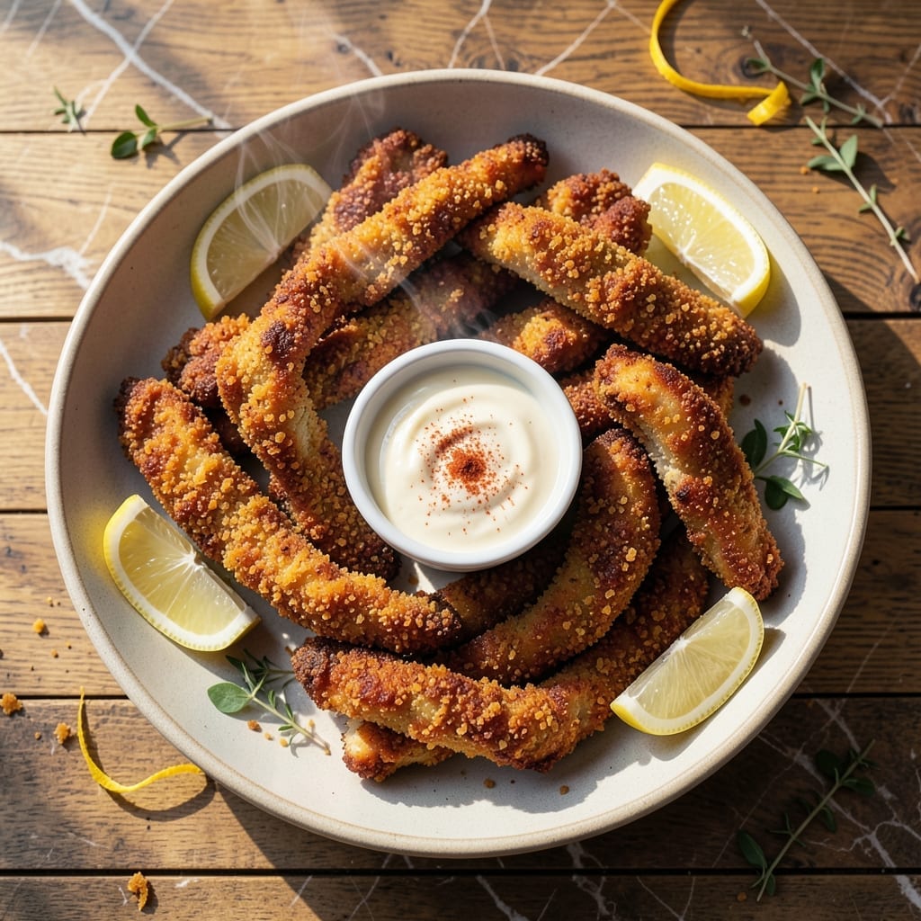 Basic Chicken Tenders Recipe: Crispy Coating With Tender Centers Basic Chicken Tenders Recipe: Crispy Coating With Tender Centers