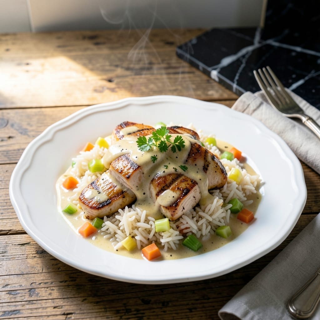 Mr Food Creamy Chicken and Rice Recipe: One-Pot Weeknight Marvel