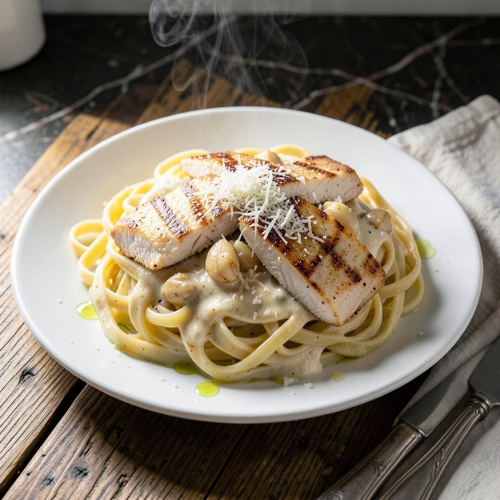 Homemade Chicken Alfredo Recipe: Silky Parmesan Sauce Over Tender Pasta
