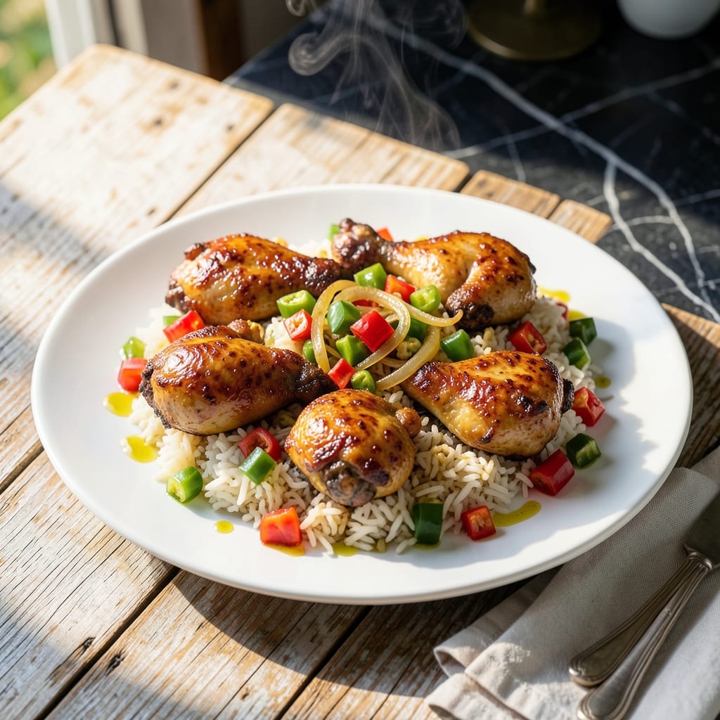 Authentic Cuban Chicken and Rice Recipe: Sofrito-Infused Island Tradition