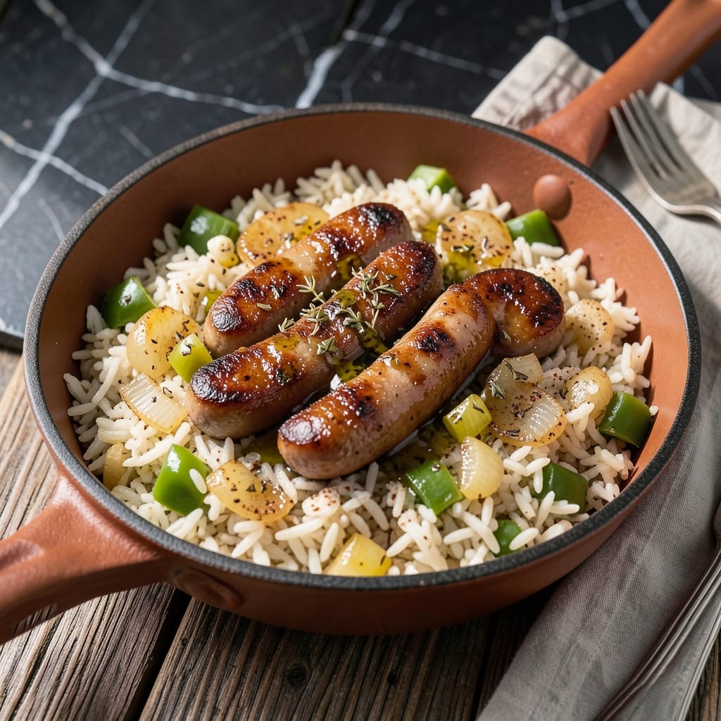 Hillshire Sausage and Rice Recipe: Smoky One-Pot Family Meal