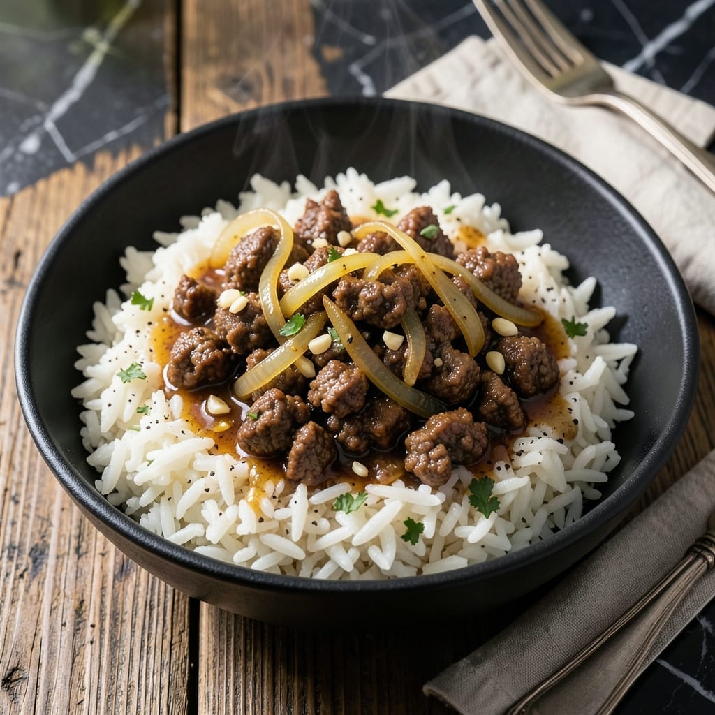 Ground Beef Rice Cooker Recipe: Hands-Off Hearty Dinner
