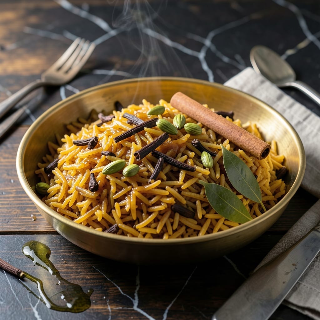 Ghee Rice Recipe in Kannada: Fragrant Basmati With Golden Clarified Butter Ghee Rice Recipe in Kannada: Fragrant Basmati With Golden Clarified Butter