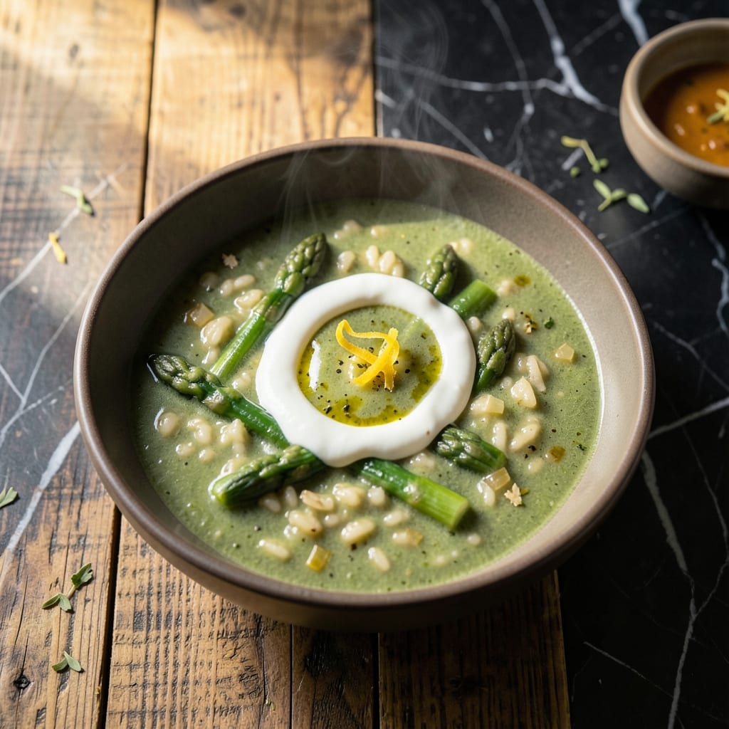 Asparagus Rice Soup Recipe: Spring Freshness in a Creamy Bowl