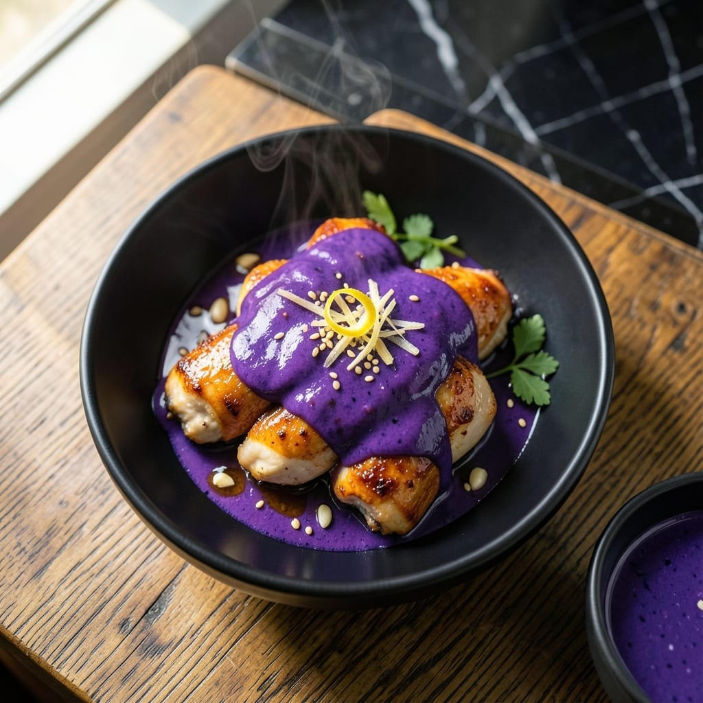 Purple Chicken Recipe: Vibrant Honey-Soy Glazed Delight