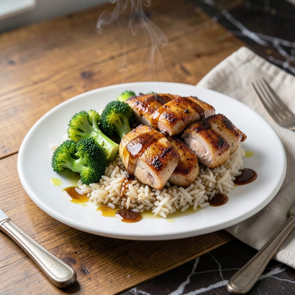 Chicken Broccoli and White Rice Recipe: One-Pan Weeknight Feast