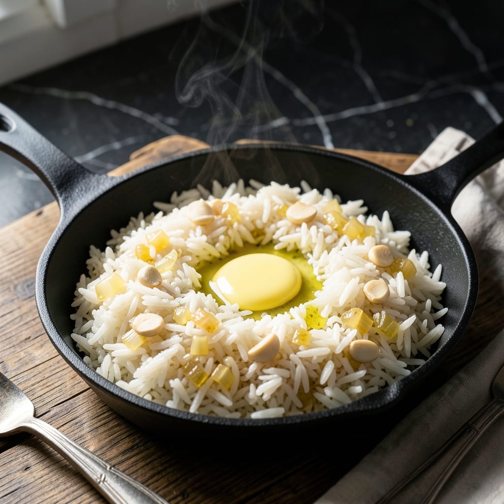 Rice Rice Recipe: Fluffy Grains With Double the Flavor