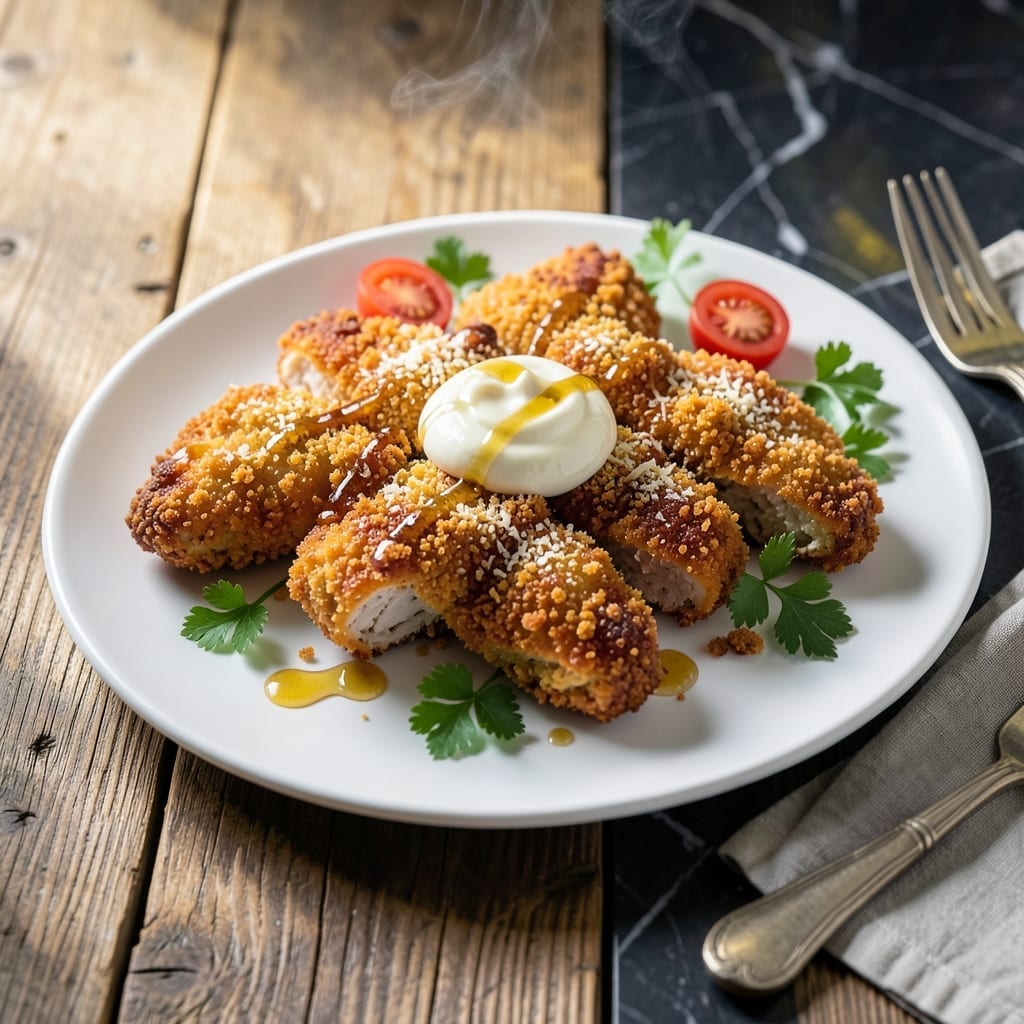 Mayonnaise Breaded Chicken Recipe: Ultra Crispy Oven-Fried Perfection Mayonnaise Breaded Chicken Recipe: Ultra Crispy Oven-Fried Perfection