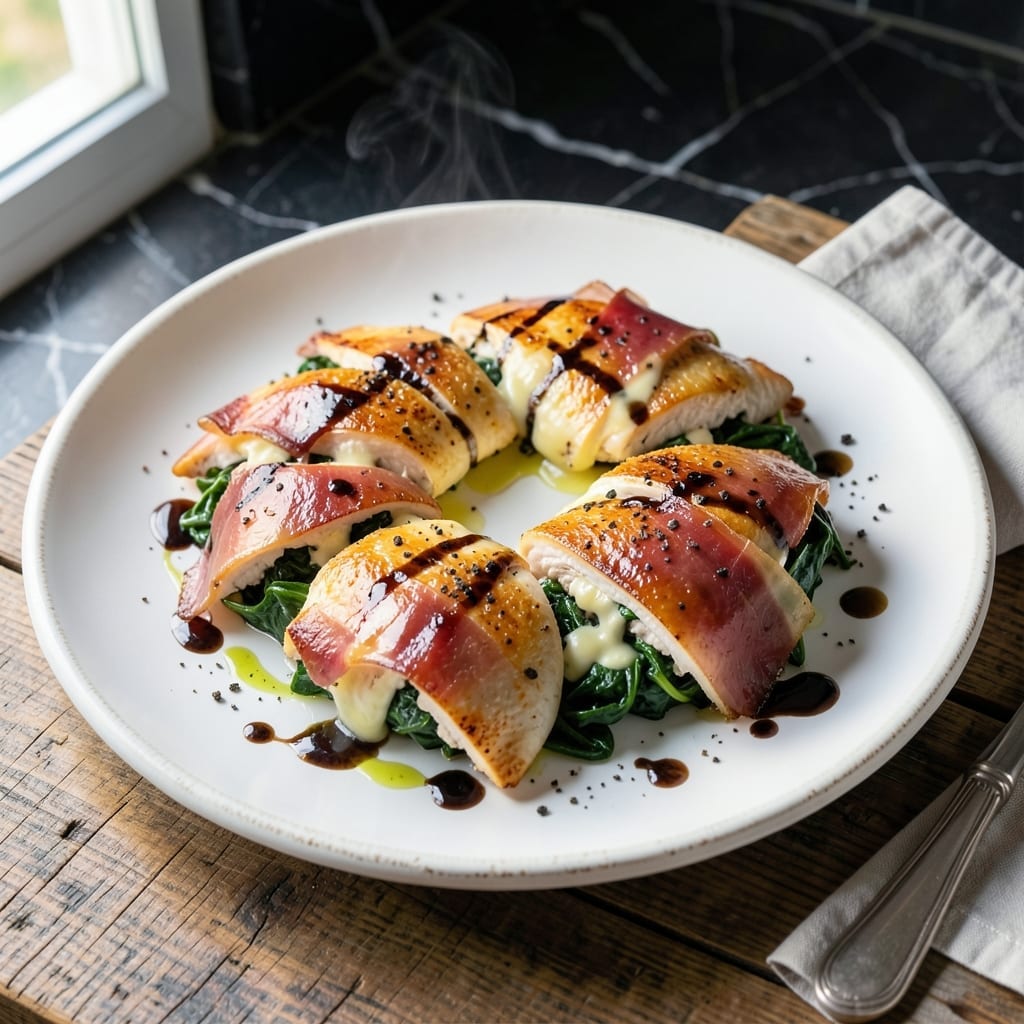 Chicken Frontega Recipe: Prosciutto and Fontina Stuffed Delight