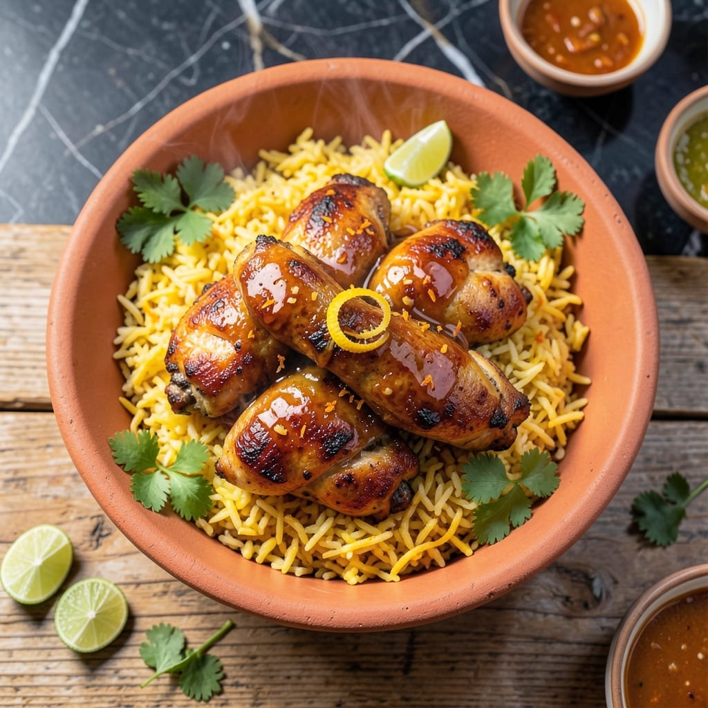 Authentic Cuban Chicken and Yellow Rice Recipe: Achu-Inspired Saffron Grains