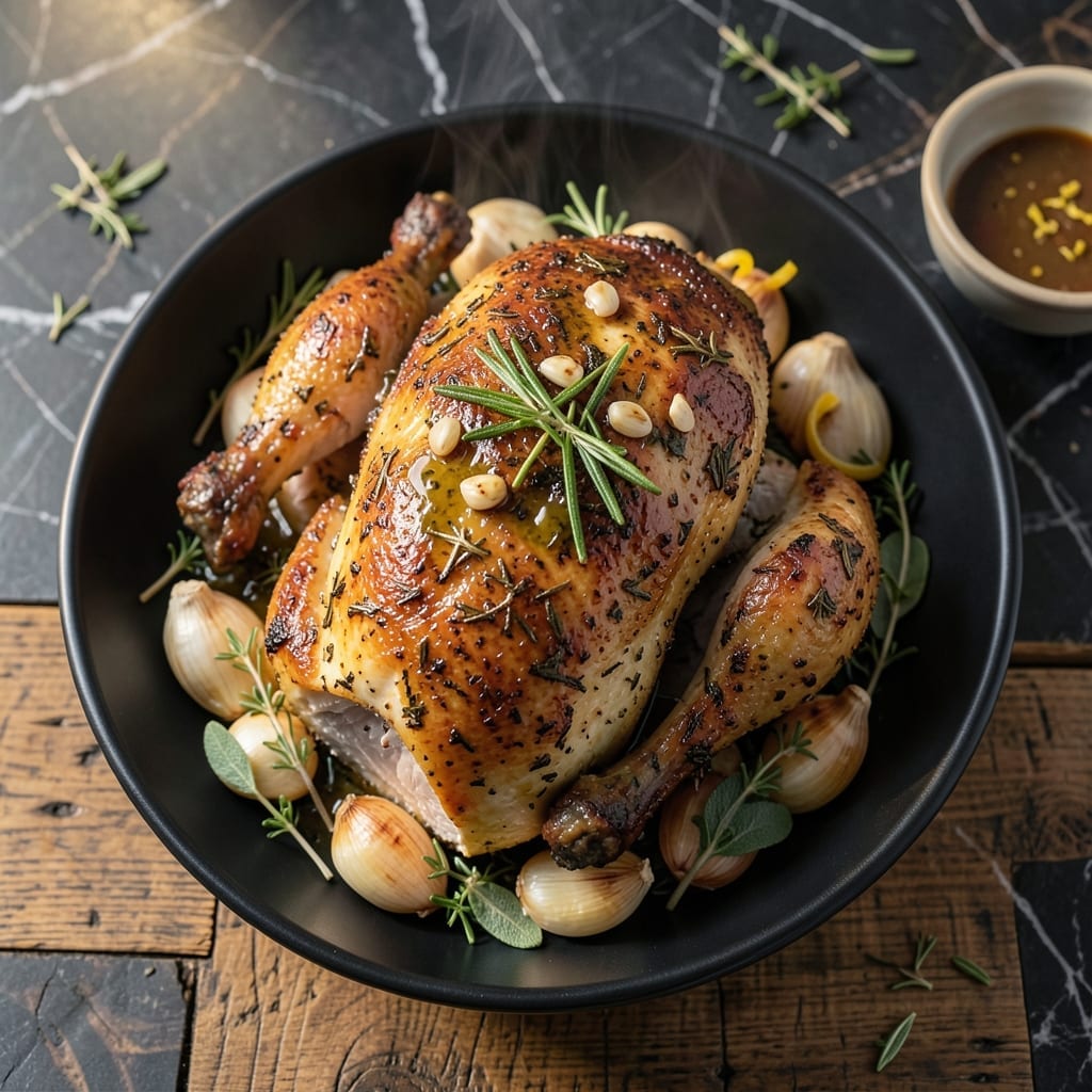 Weber Rotisserie Chicken Recipe: Evenly Charred With Herb-Infused Crispness