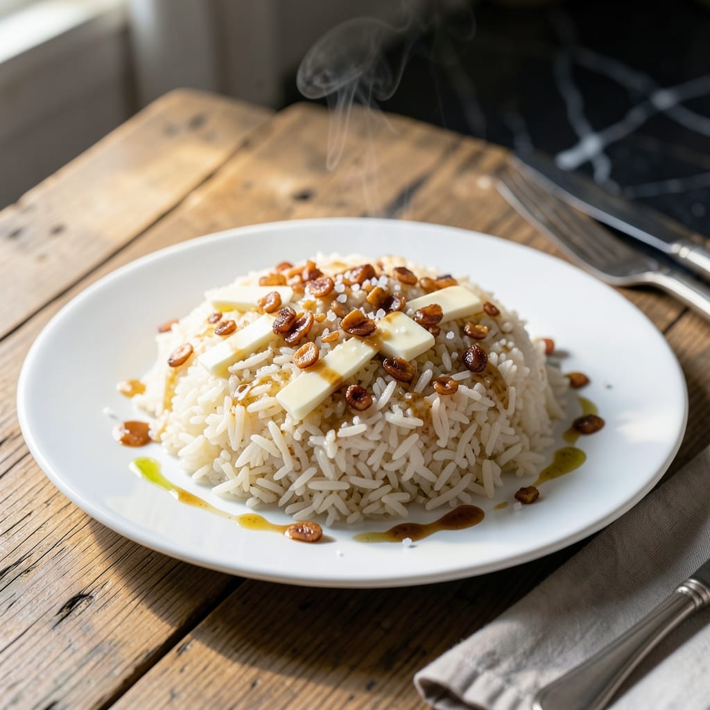 Filipino Garlic Fried Rice Recipe: Day-Old Rice Transformed with Golden Crispiness