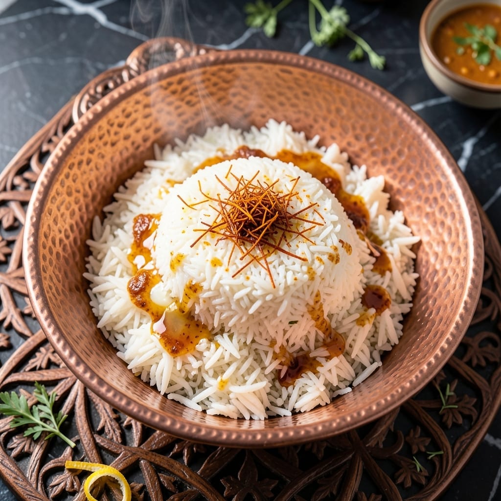 Iranian Rice Recipe: Fragrant Saffron-Infused Basmati with Crispy Tahdig Iranian Rice Recipe: Fragrant Saffron-Infused Basmati with Crispy Tahdig