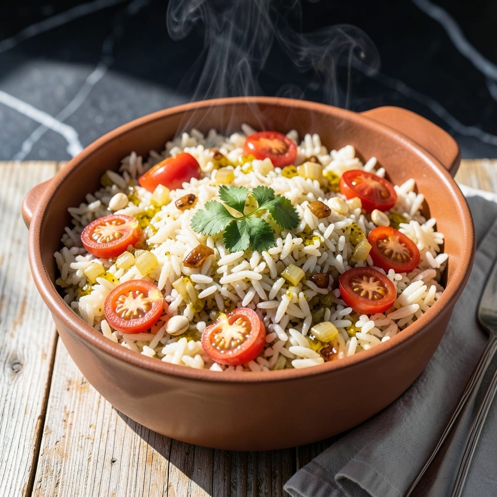 Fresh Tomato Rice Recipe: Garden-Fresh Simplicity in One Pot