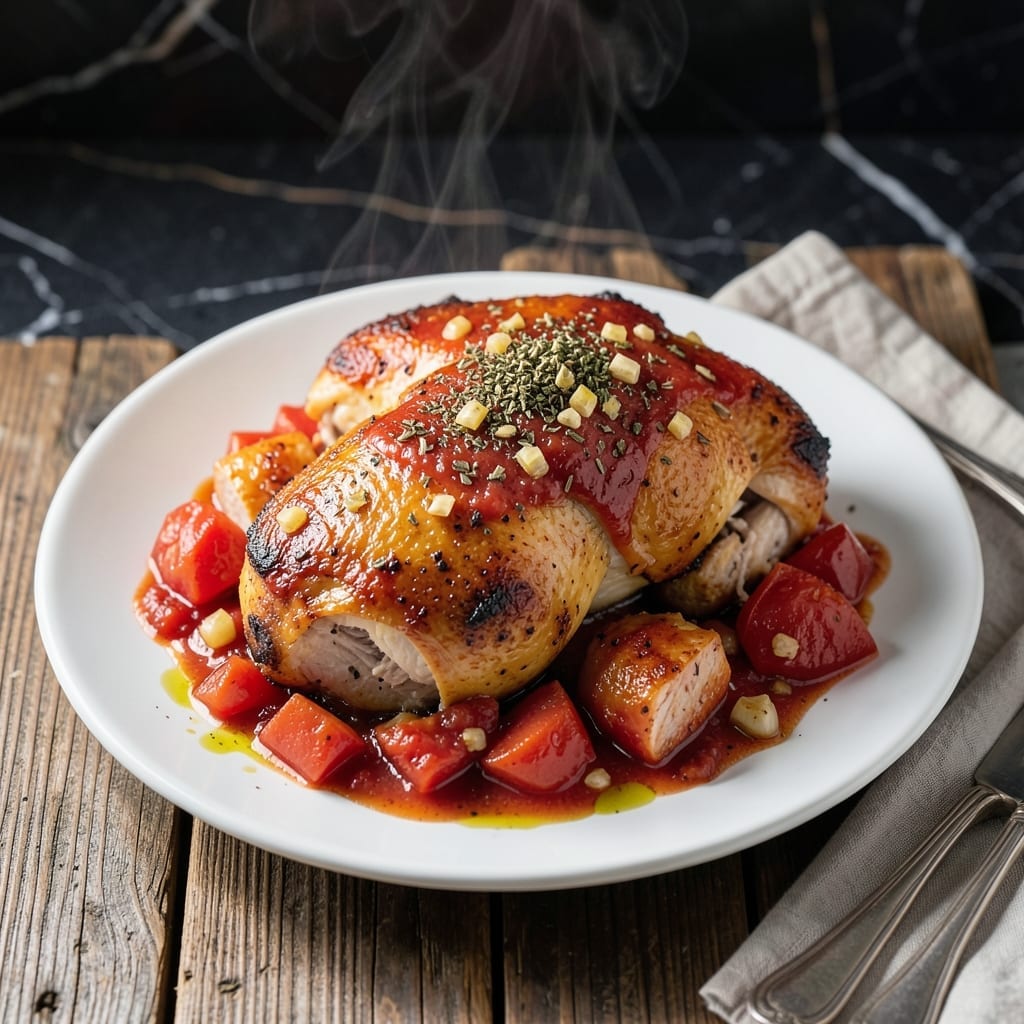Chicken and Tomato Crockpot Recipe: Hands-Off Flavor Infusion Chicken and Tomato Crockpot Recipe: Hands-Off Flavor Infusion