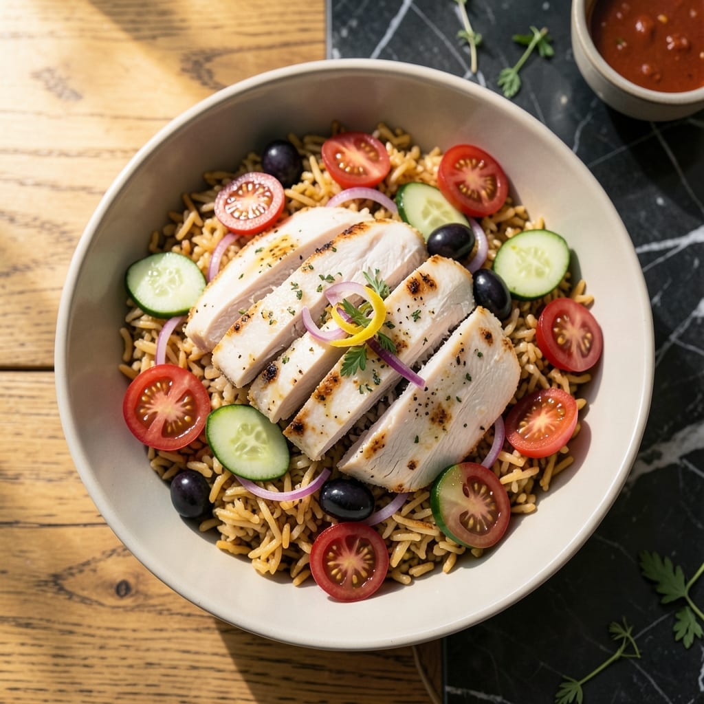 Chicken Rice-A-Roni Salad Recipe: Mediterranean-Inspired Flavor Twist