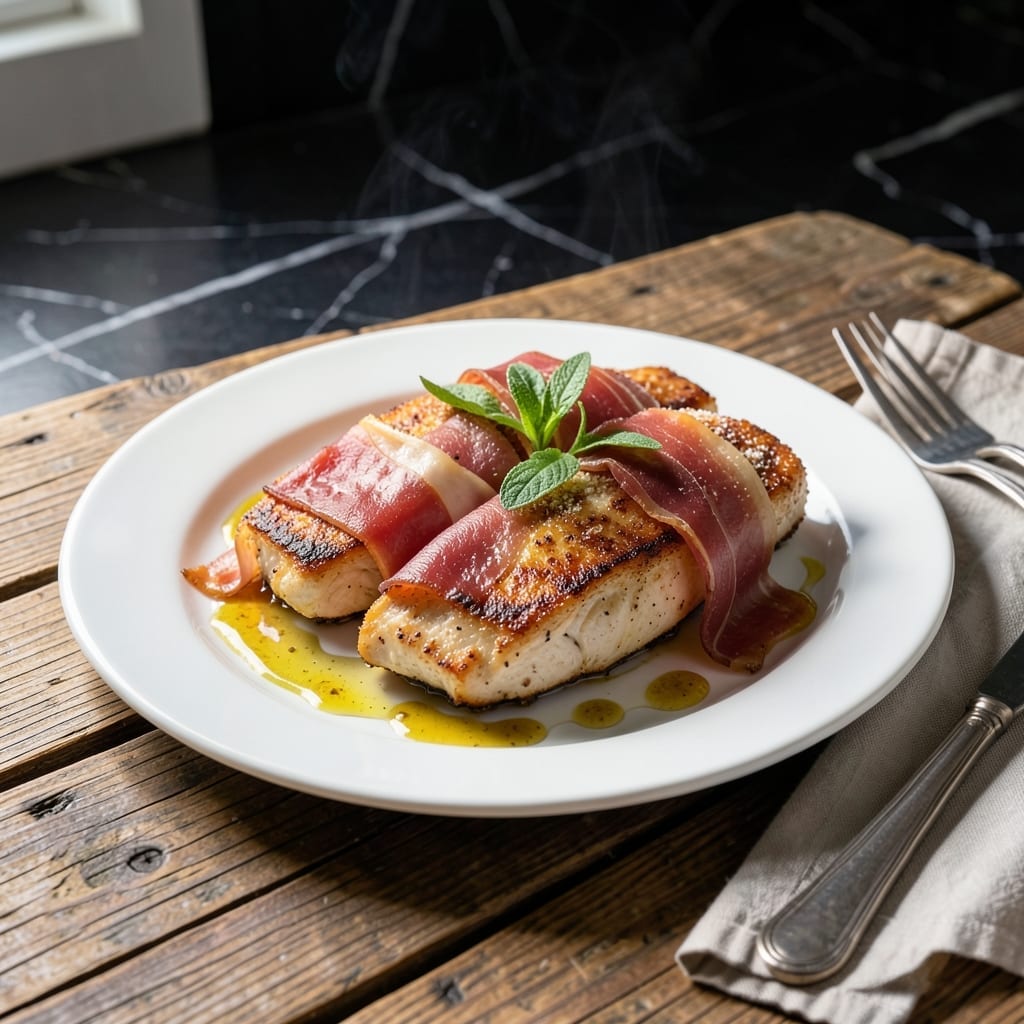 Chicken Saltimbocca Recipe: Prosciutto-Wrapped Sage Infusion Chicken Saltimbocca Recipe: Prosciutto-Wrapped Sage Infusion
