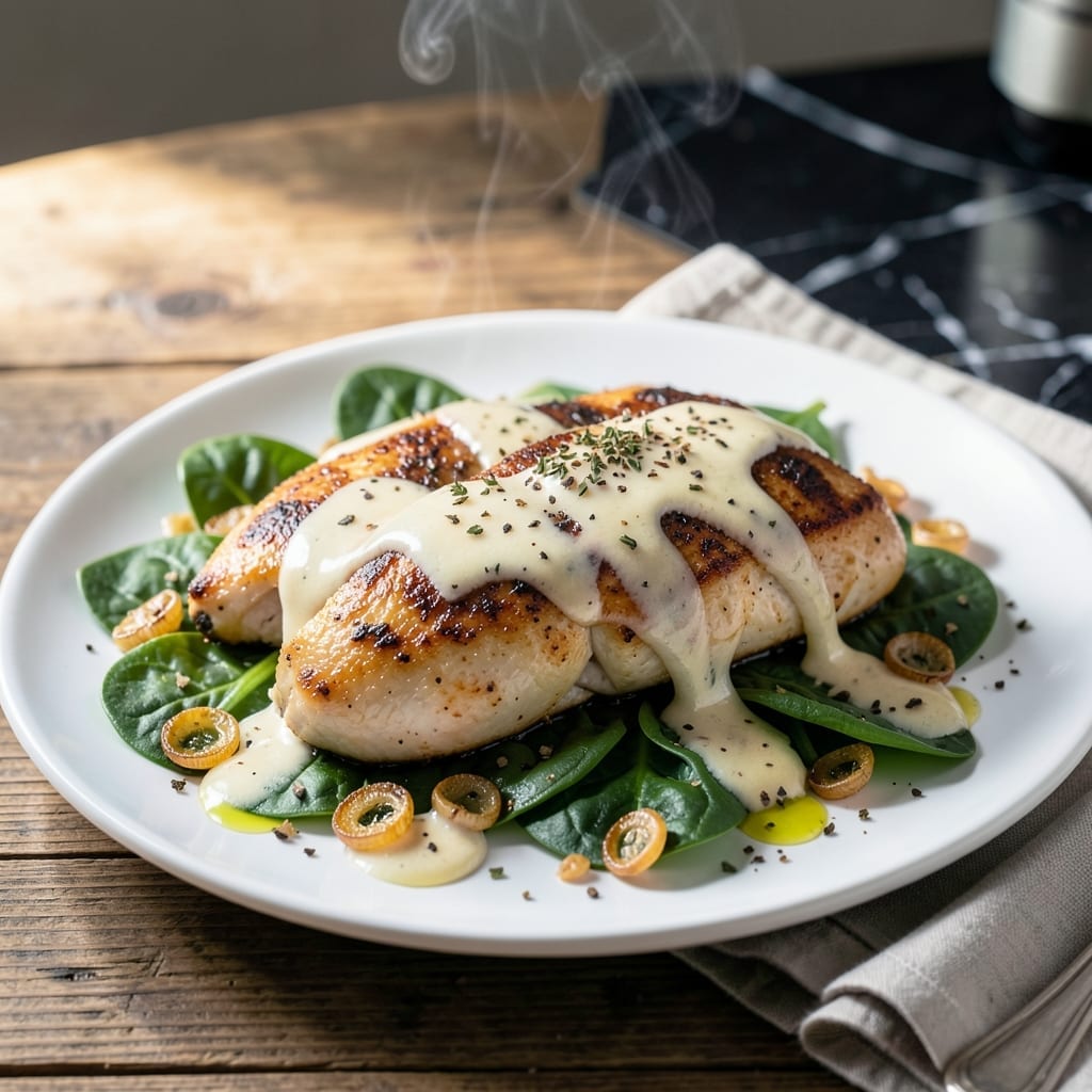 Chicken Principessa Recipe: Creamy Parmesan and Spinach Stuffed Delight