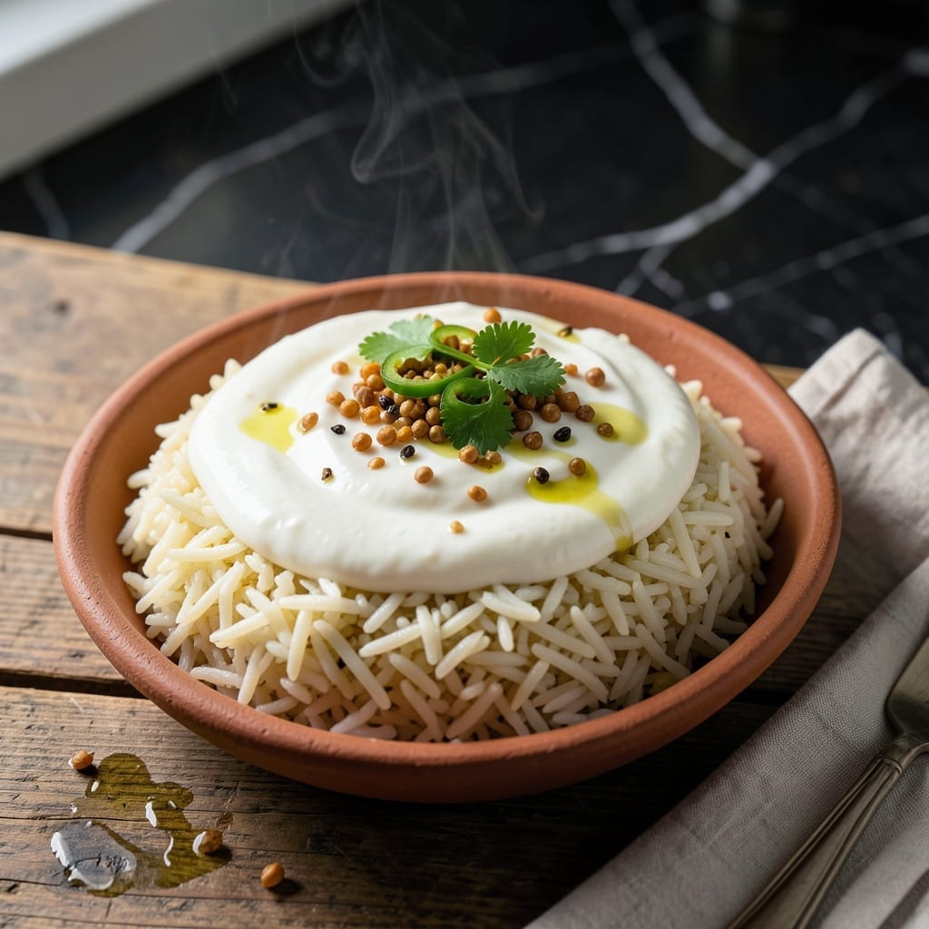 Dahi Rice Recipe: Cooling Yogurt Meets Spiced Basmati