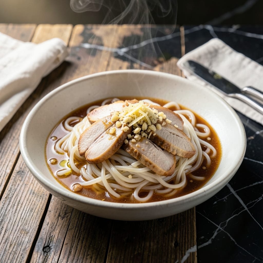 Hsinchu Rice Noodles Recipe: Taiwanese Street Food with Springy Bite