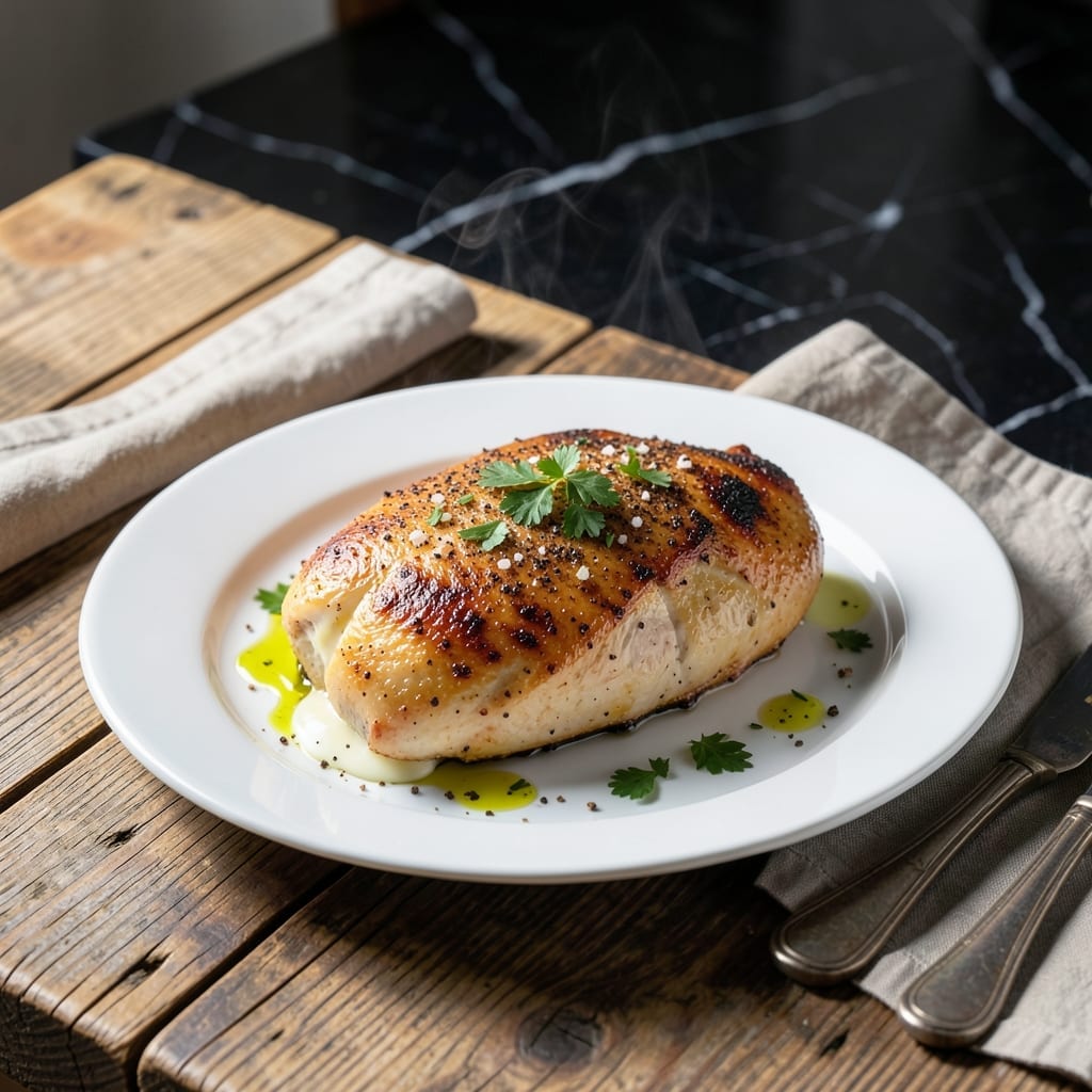 Chicken Breast Filet Recipe: Buttery Sear and Moist Centers Chicken Breast Filet Recipe: Buttery Sear and Moist Centers