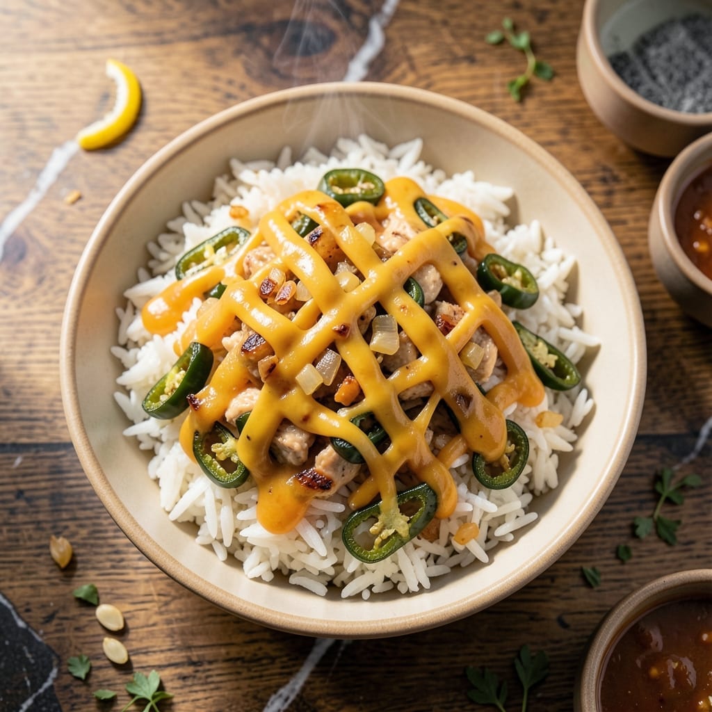 Green Chili Cheese Rice Recipe: Spicy Southwestern Flavor in Every Bite
