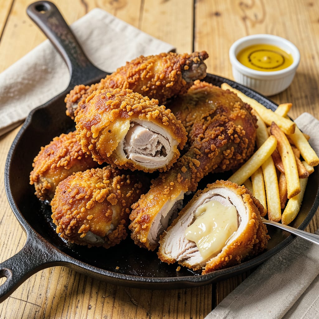Do You Need Egg for Fried Chicken: The Truth About Binder Options and Results example with annotations