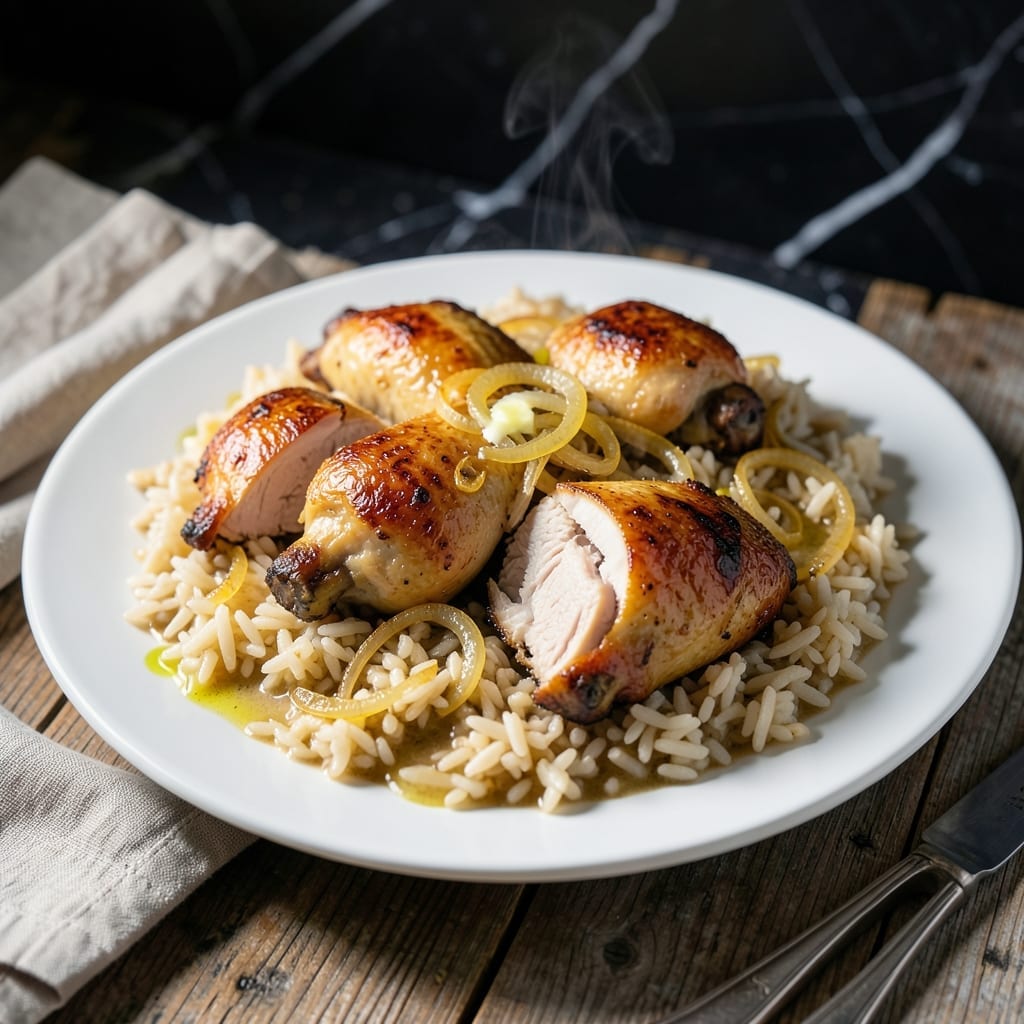 Chicken and Rice Bake: One-Pan Savory Comfort Chicken and Rice Bake: One-Pan Savory Comfort