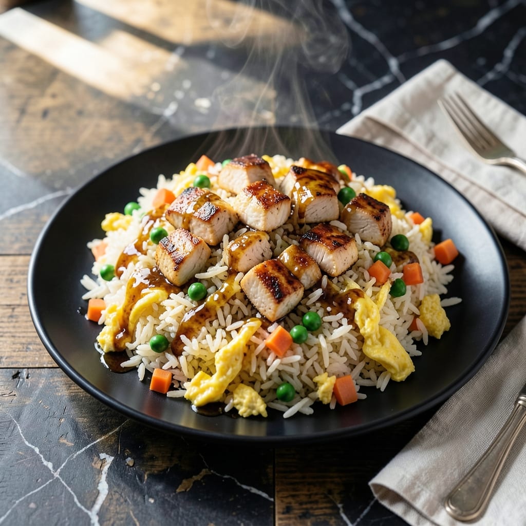 Ninja Foodi Chicken Fried Rice Recipe: Pressure-Cooked Savory Bites