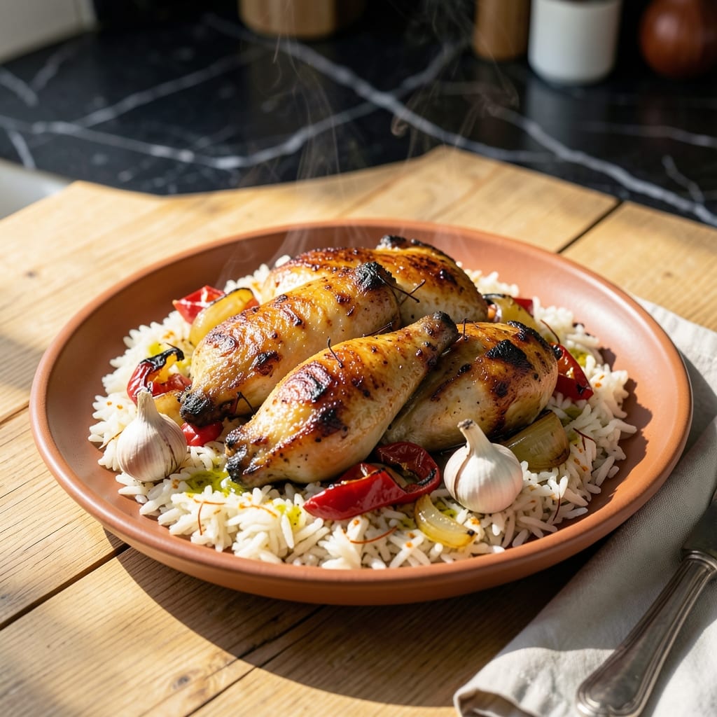 Spanish Chicken and Rice Recipe: Saffron-Infused One-Pot Comfort