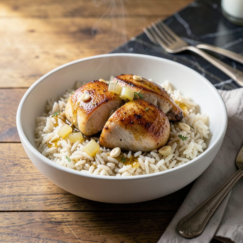 Healthy Chicken and Rice Instant Pot Recipe: Flavor-Packed in 30 Minutes