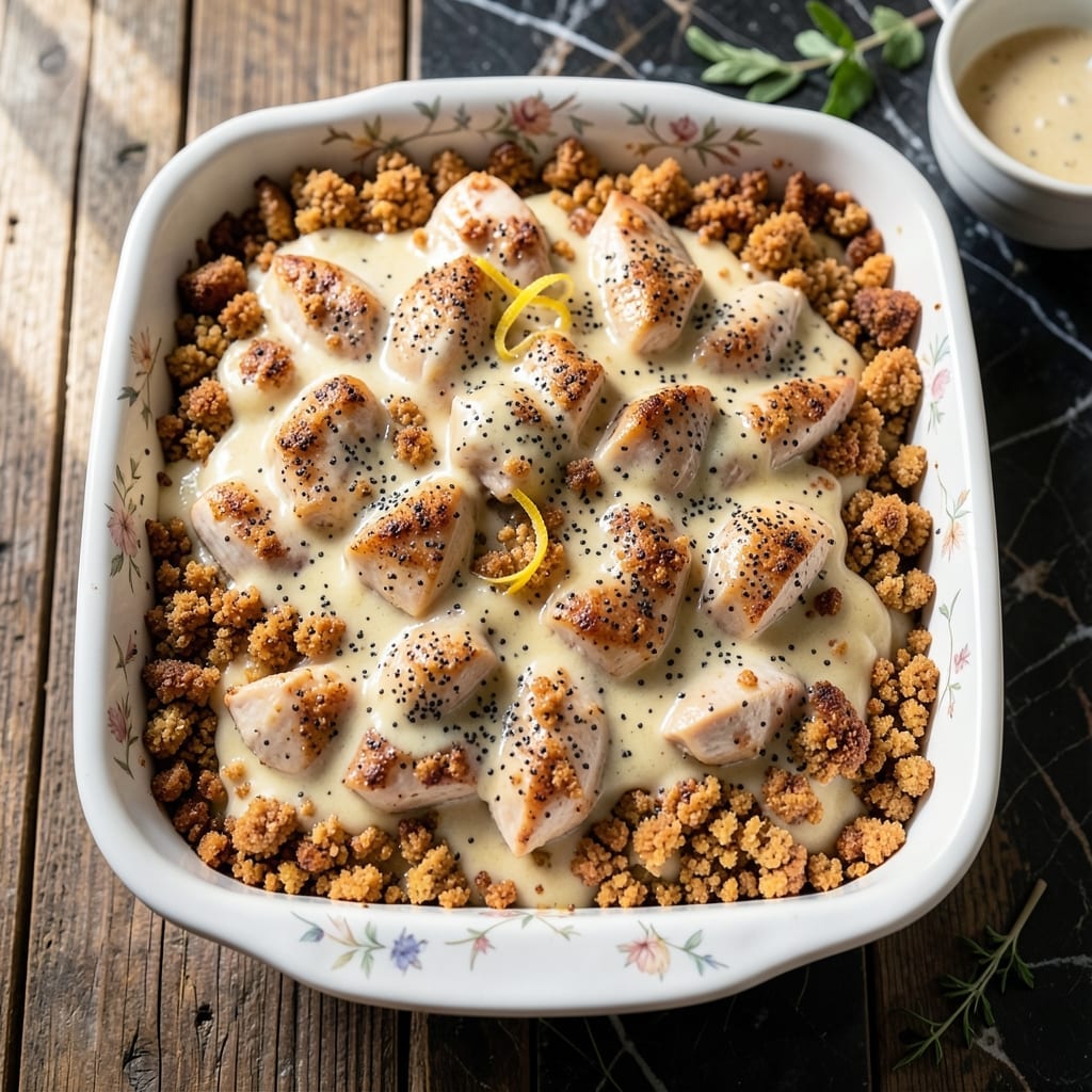 Poppyseed Chicken Recipe: Creamy Casserole with Buttery Crunch
