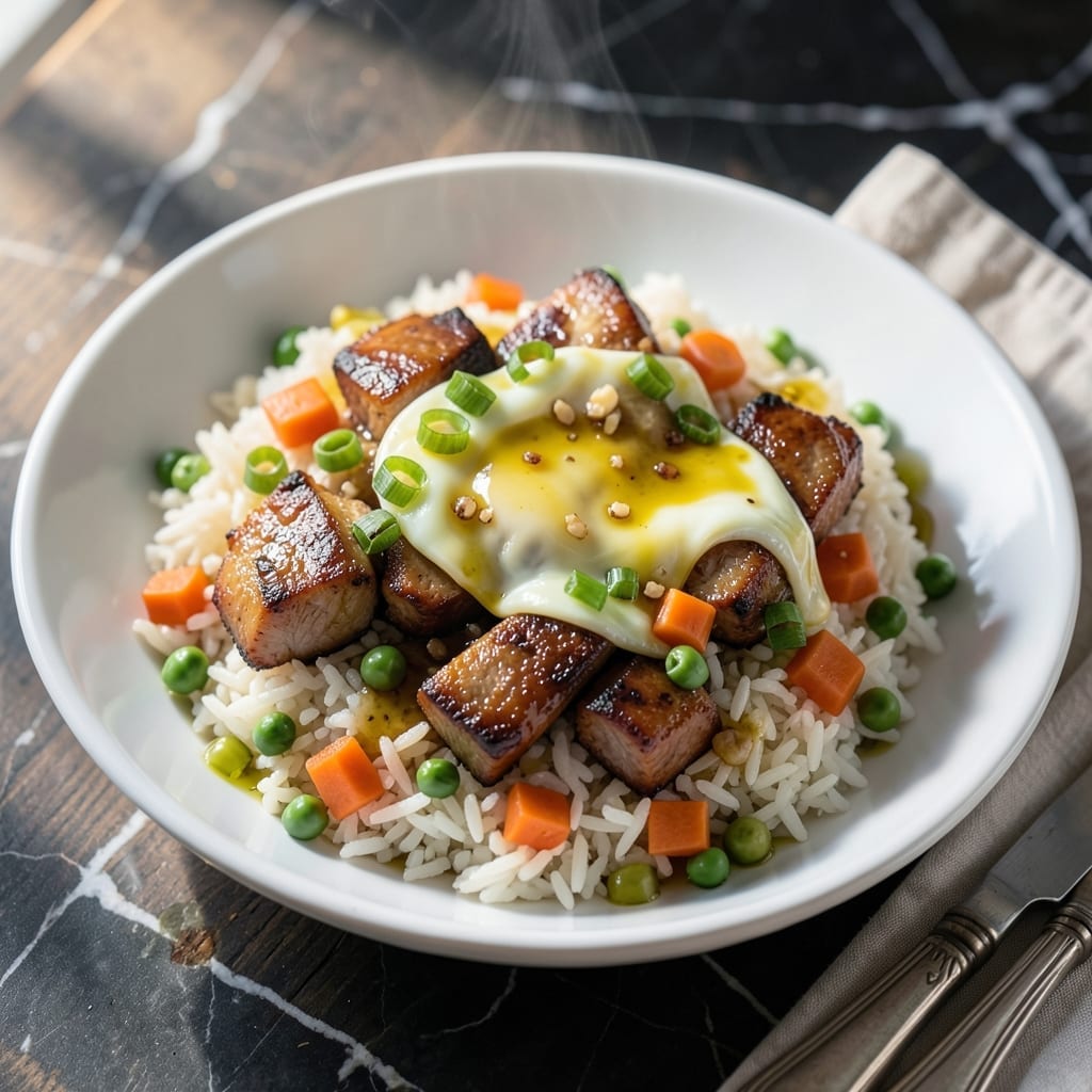BBQ Pork Fried Rice Recipe: Wok-Charred Smoky Sweetness