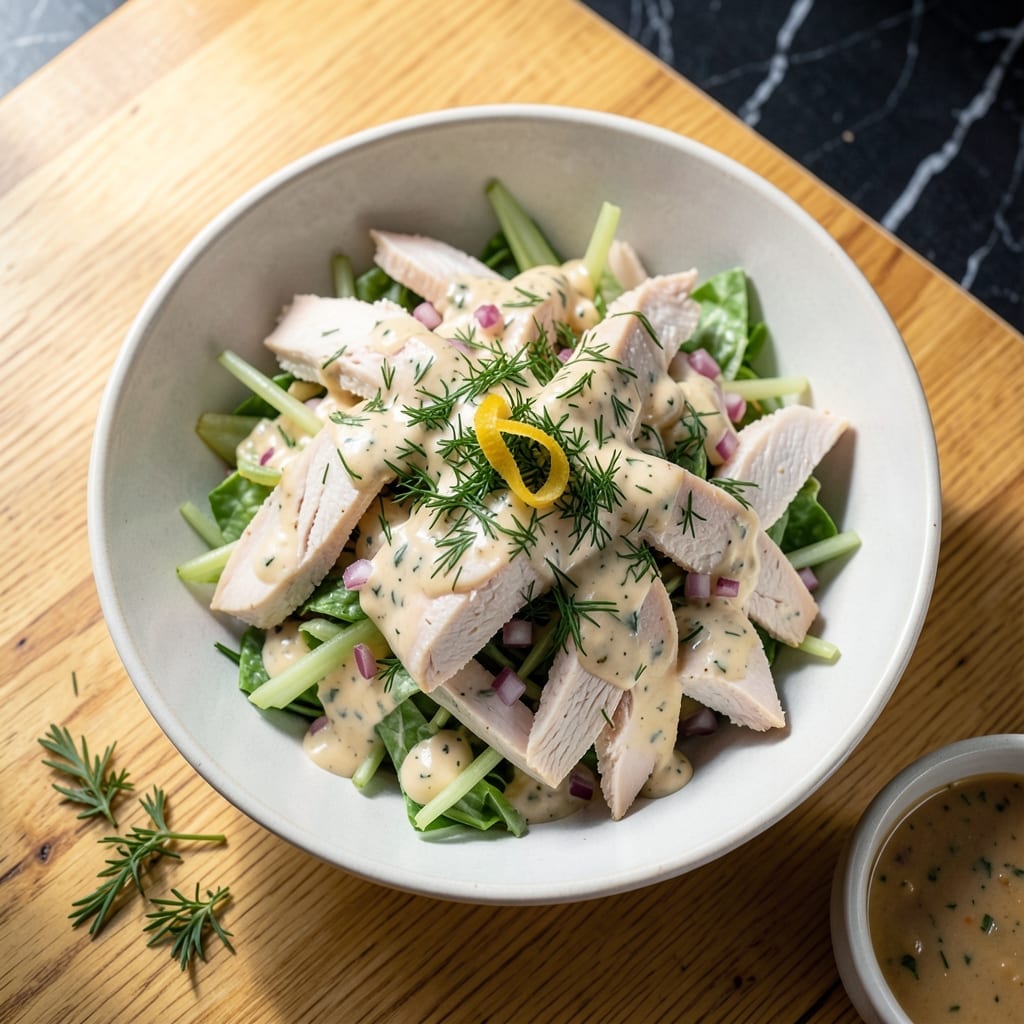 Chickfila Chicken Salad Recipe: Creamy Dill and Tangy Mustard Blend