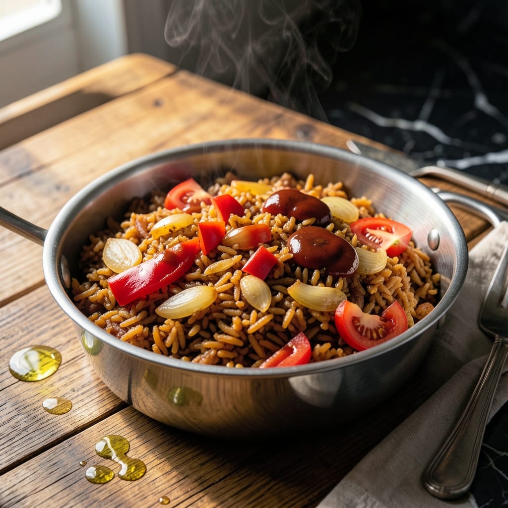 Party Jollof Rice Recipe: West African Festive Flavor in One Pot